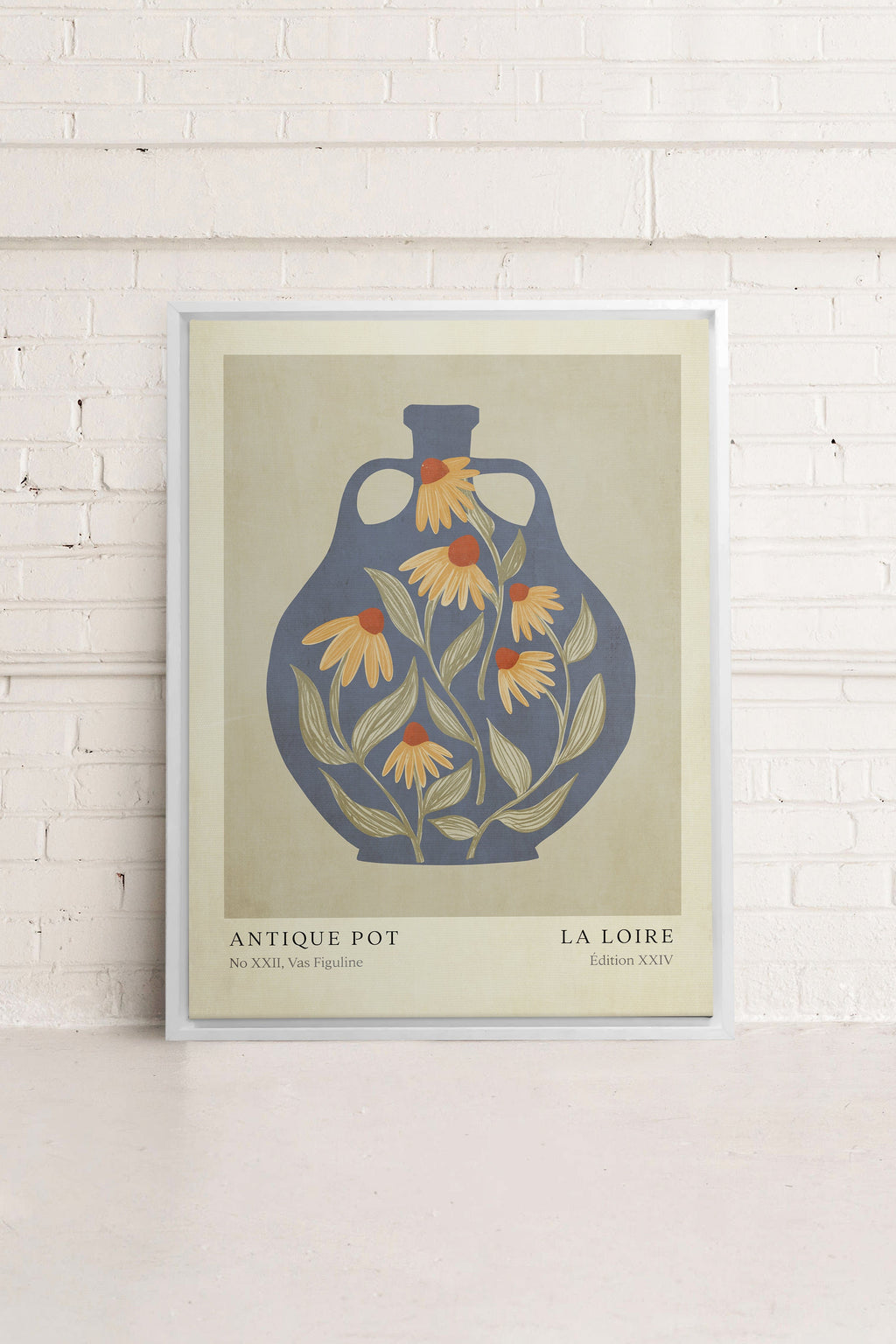 THE LOIRE, Stretched Canvas Artwork