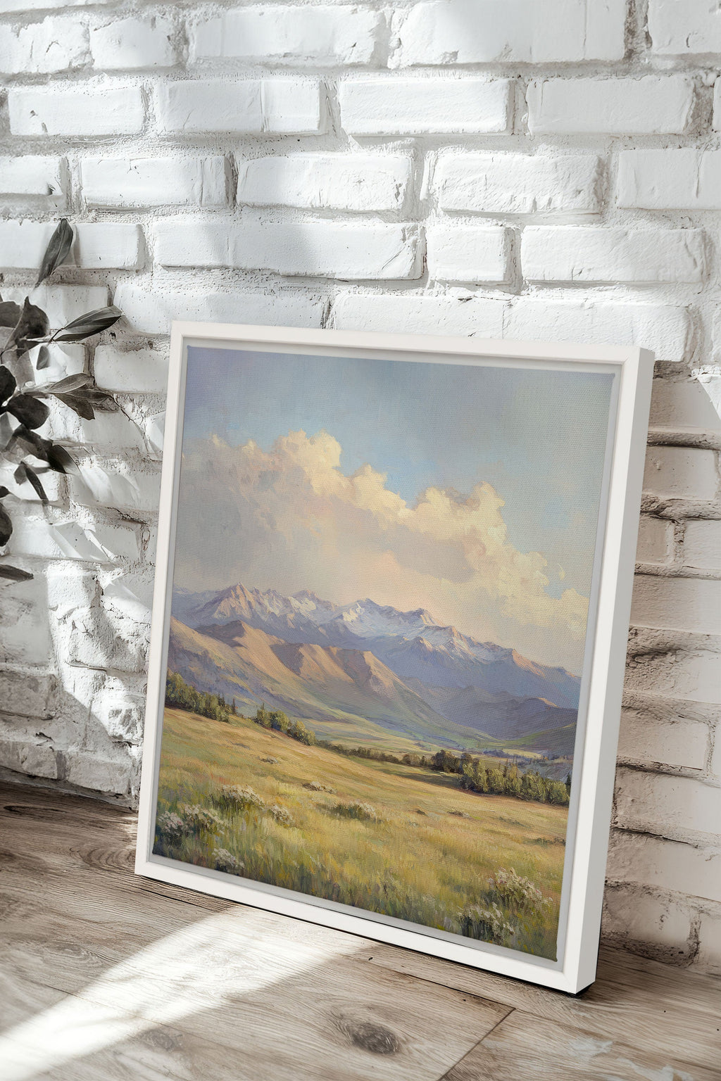 VALLEY OF LIGHT, Stretched Canvas Artwork