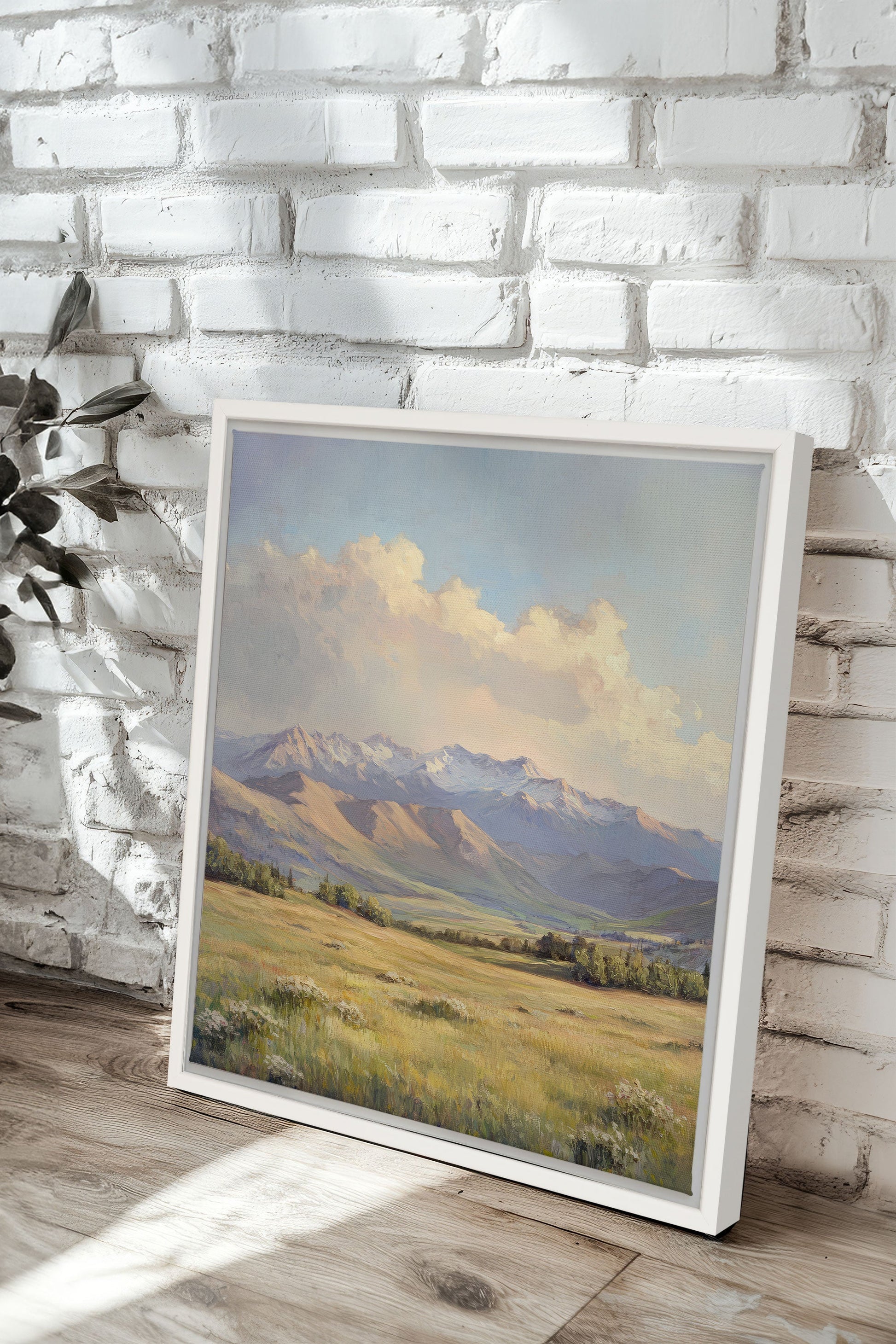 VALLEY OF LIGHT, Stretched Canvas Artwork