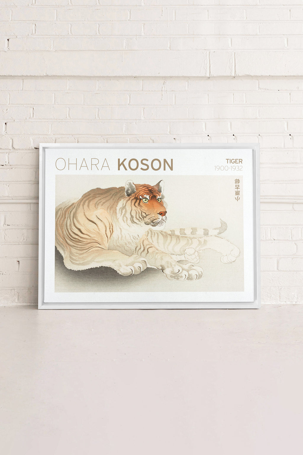 TIGER, Stretched Canvas Artwork
