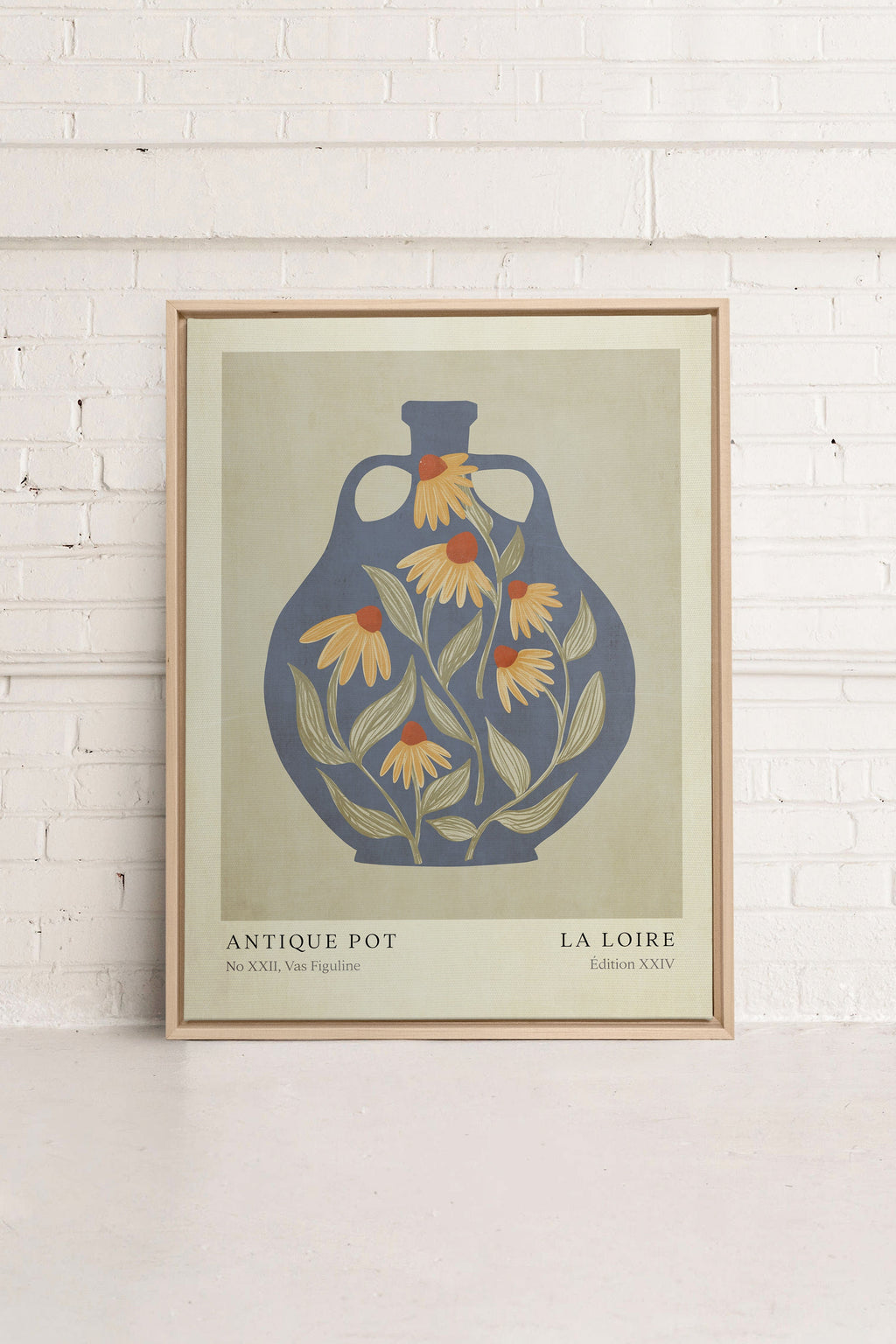 THE LOIRE, Stretched Canvas Artwork