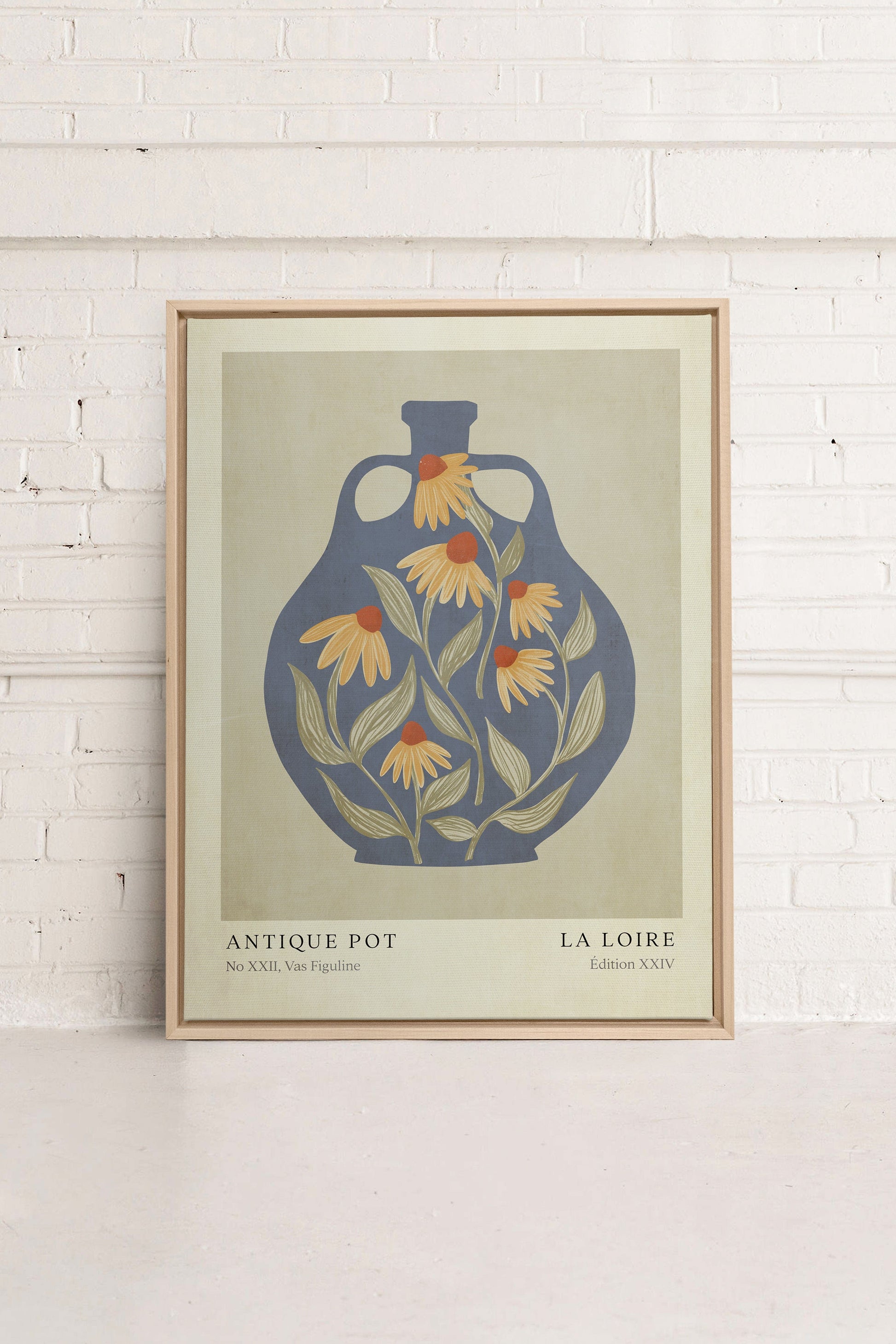 THE LOIRE, Stretched Canvas Artwork