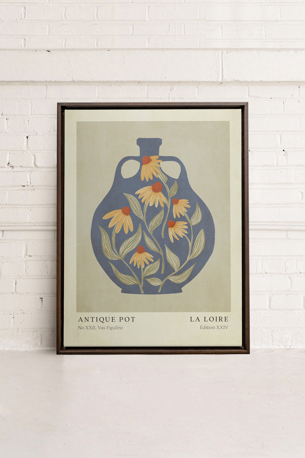 THE LOIRE, Stretched Canvas Artwork