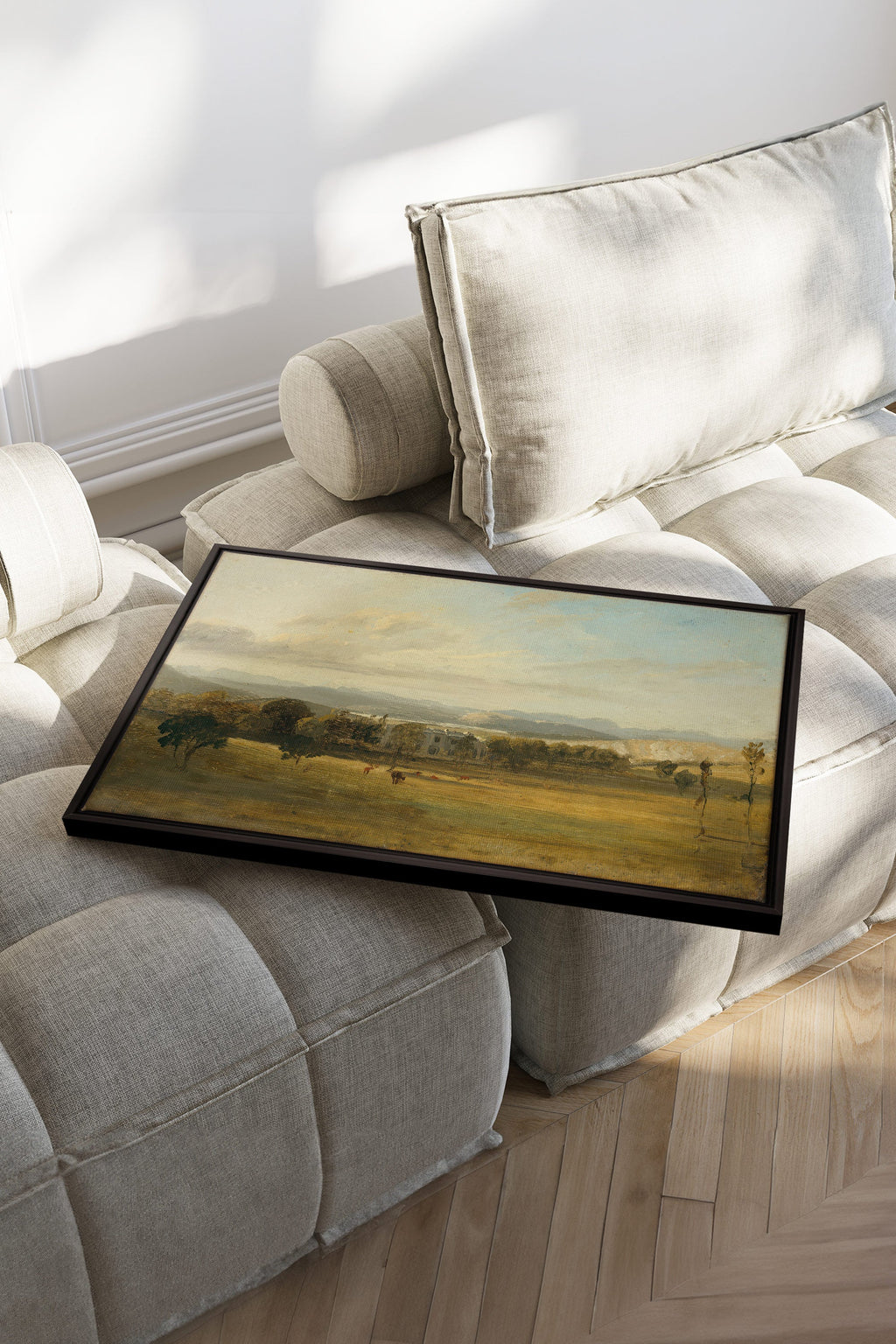 Golden Breath, Stretched Canvas Artwork