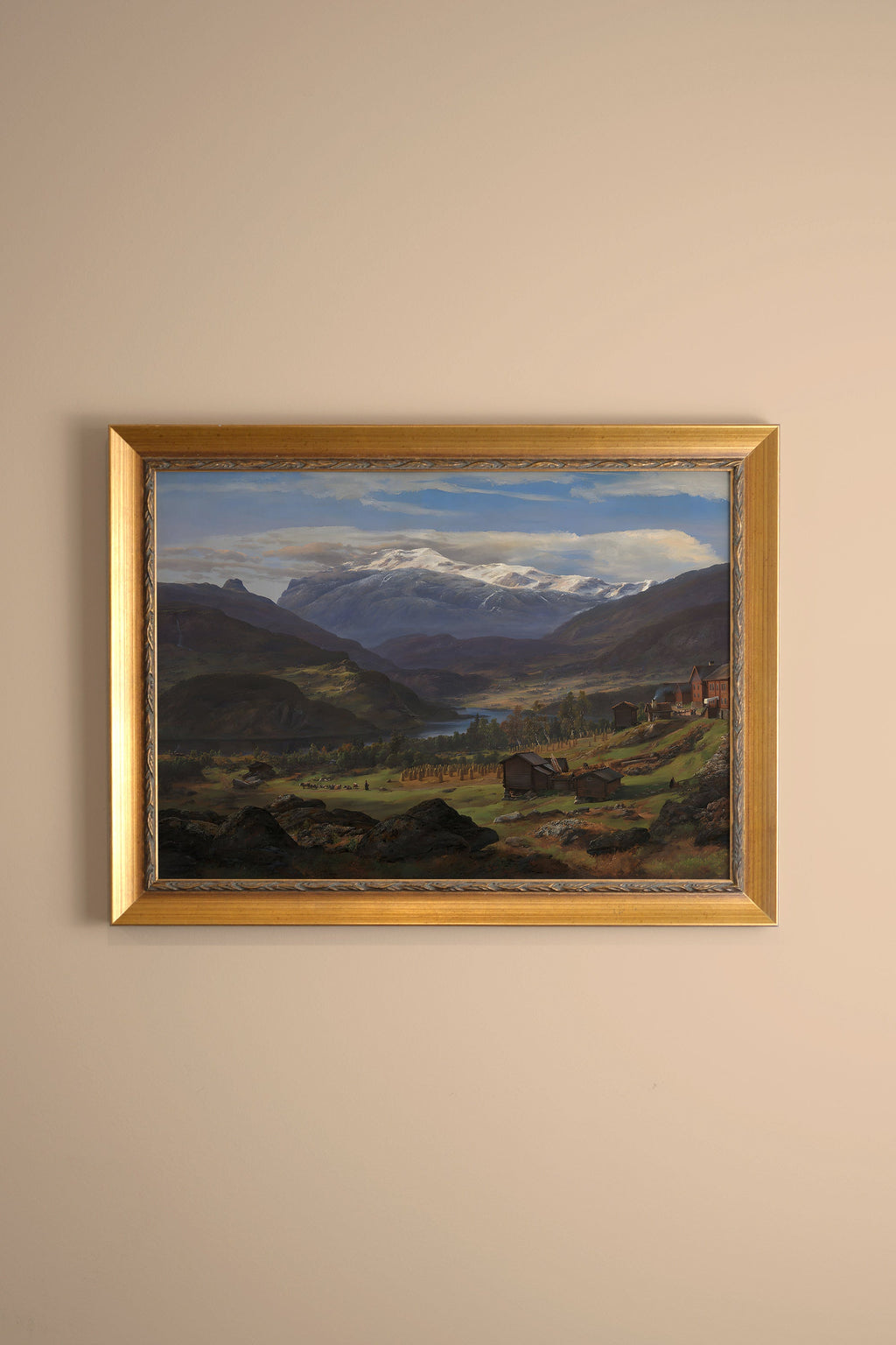Summit Breeze, Vintage Frame Gold
