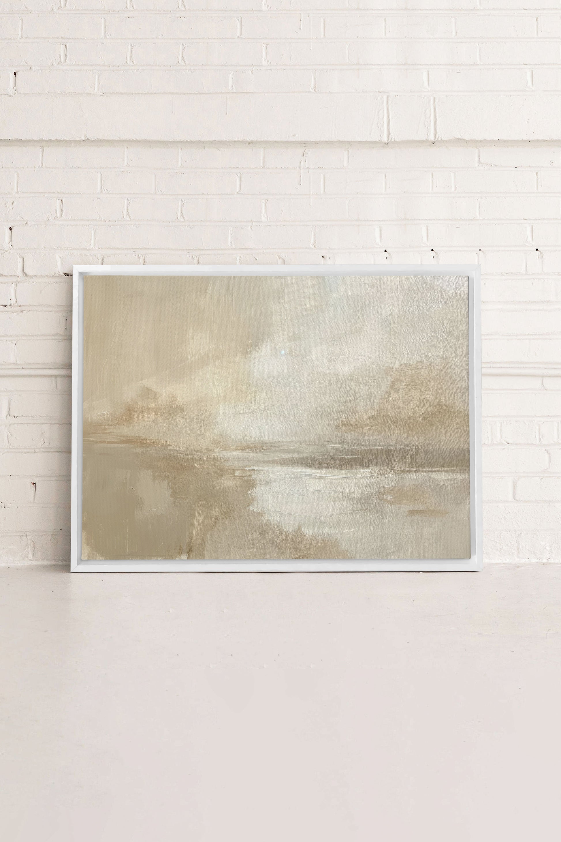 Peaceful Strokes, Stretched Canvas Artwork