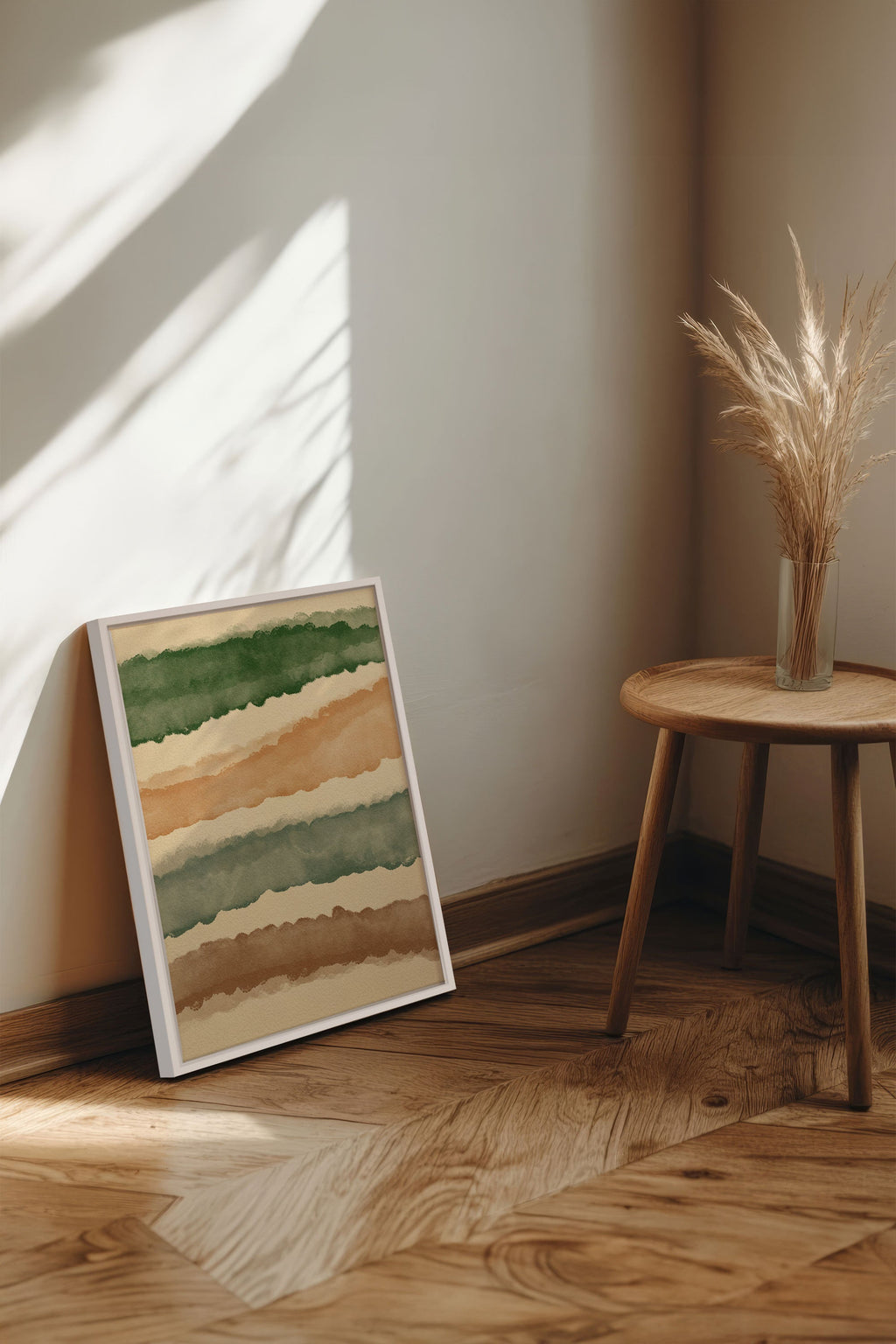 HORIZON VEGETAL, Stretched Canvas Artwork
