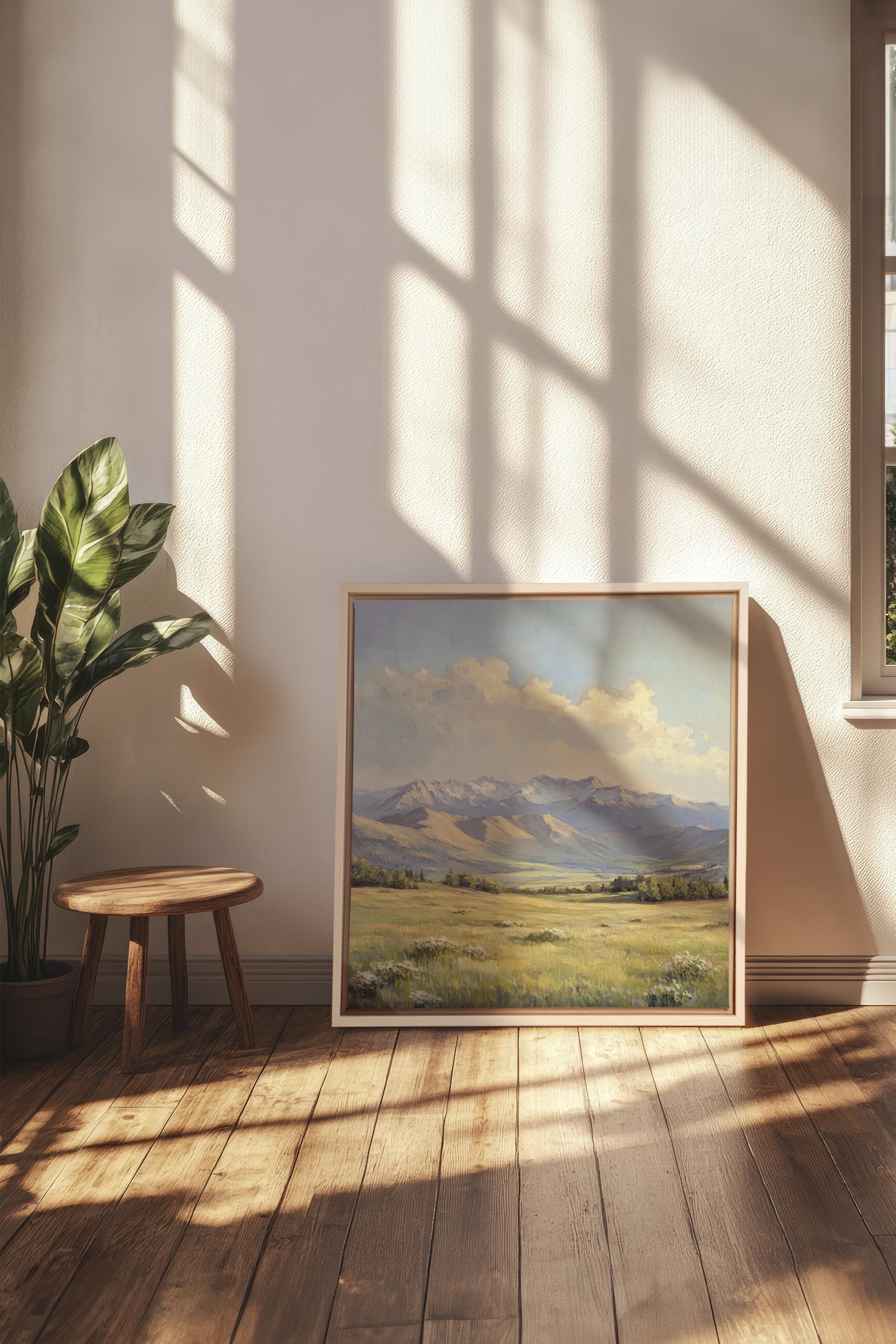 VALLEY OF LIGHT, Stretched Canvas Artwork