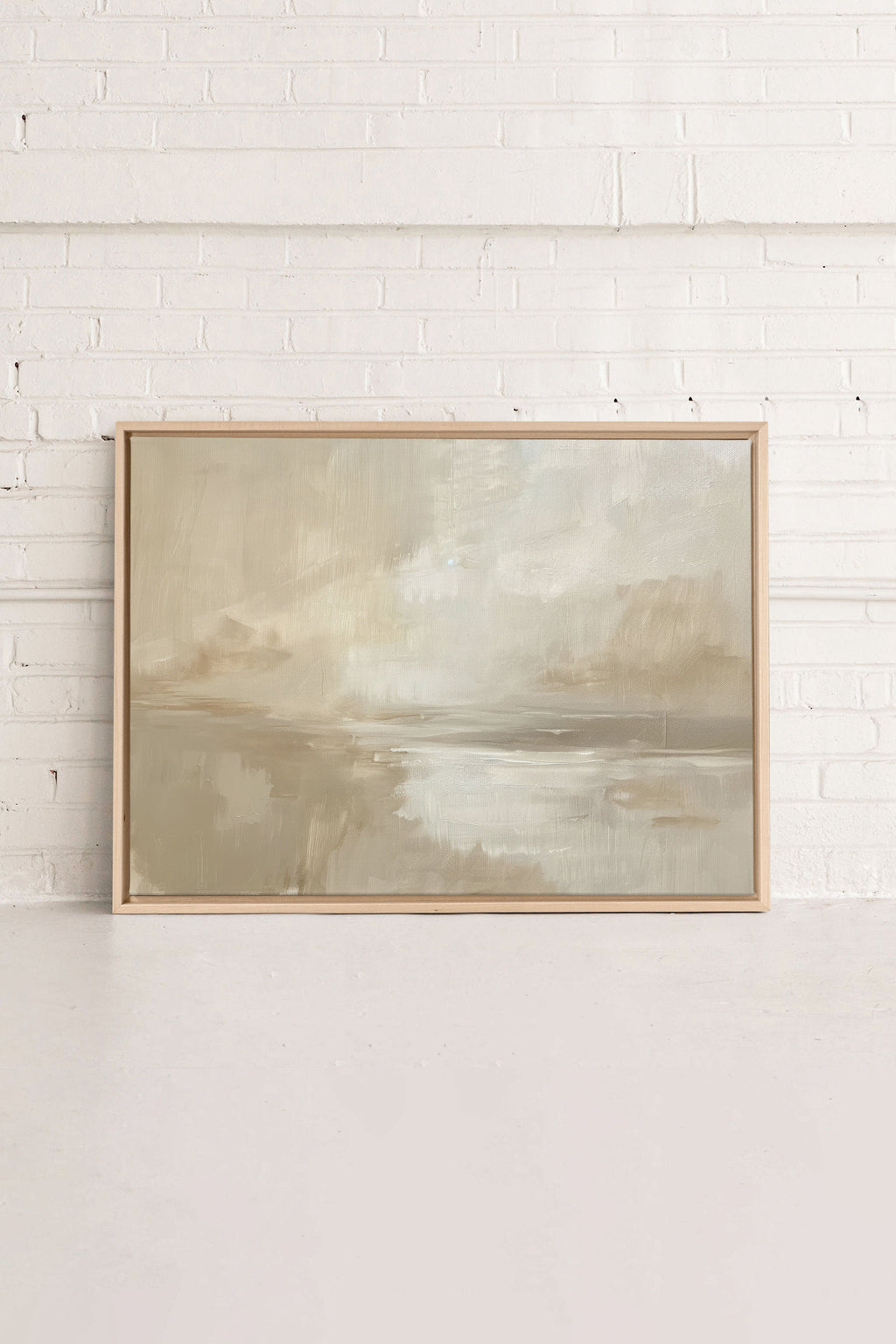Peaceful Strokes, Stretched Canvas Artwork
