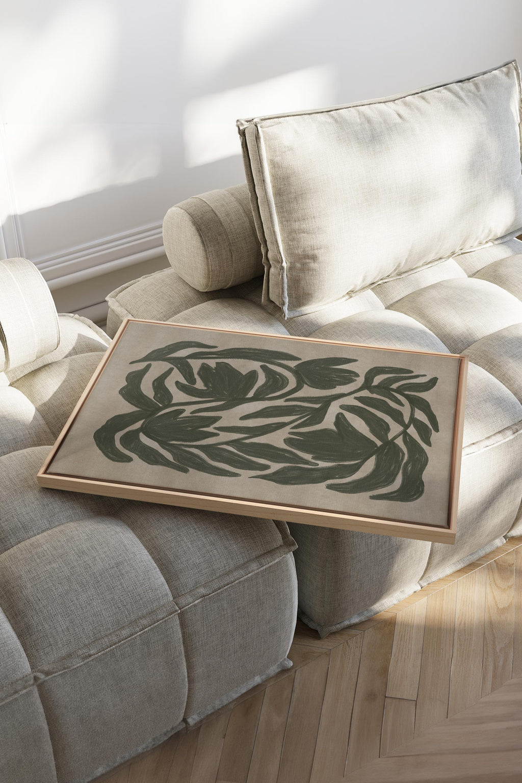 VEGETAL DANCE, Stretched Canvas Artwork