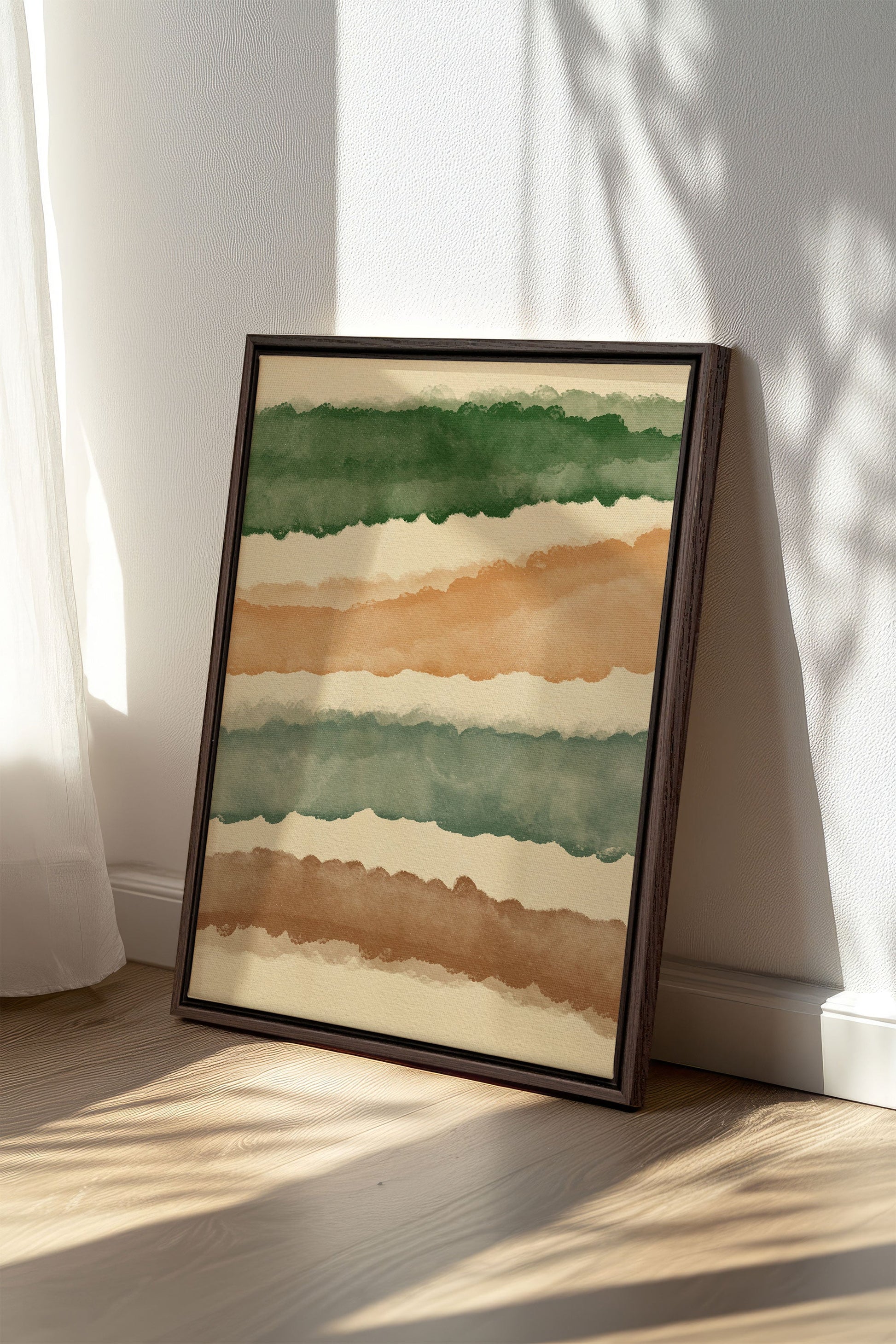 HORIZON VEGETAL, Stretched Canvas Artwork