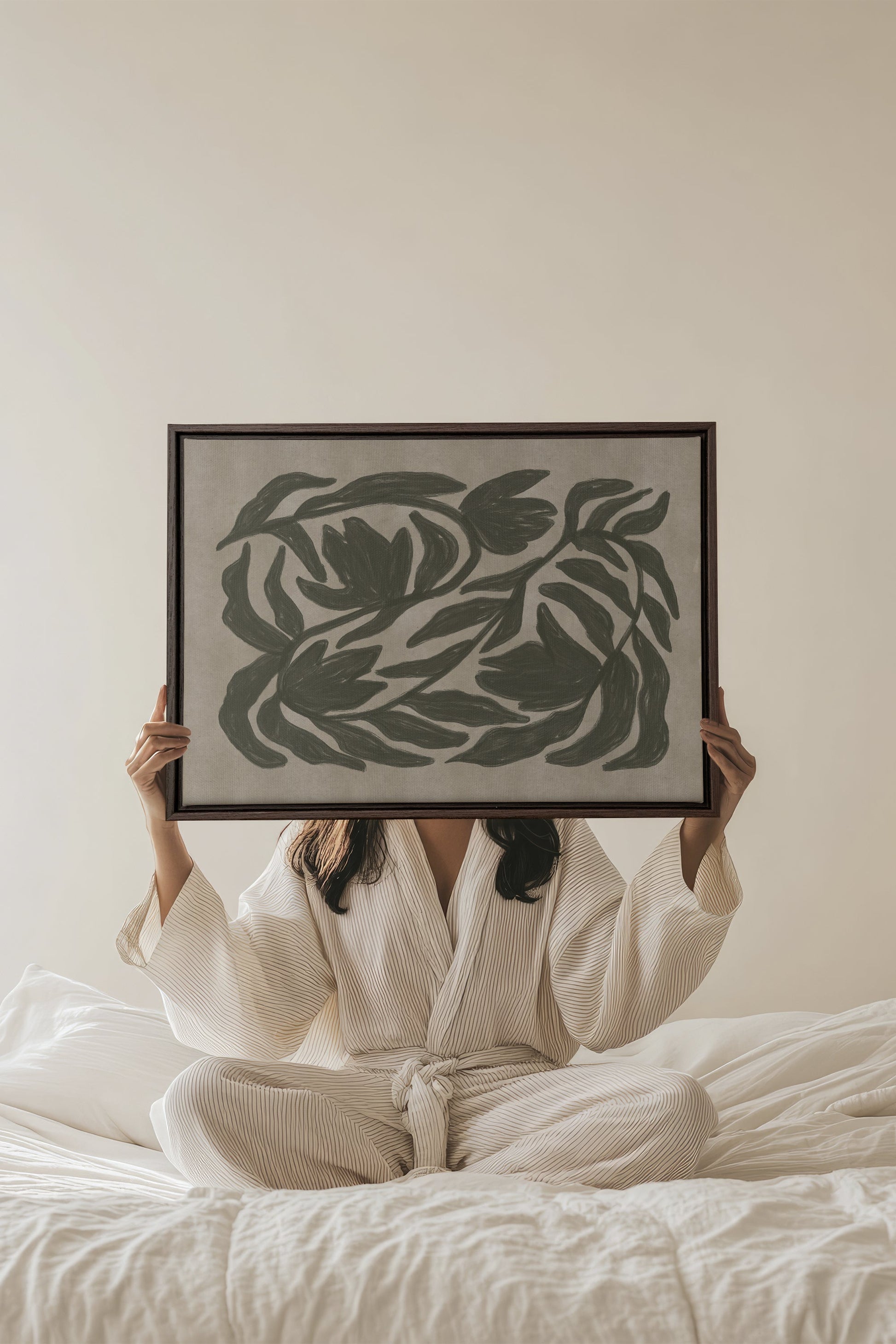 VEGETAL DANCE, Stretched Canvas Artwork