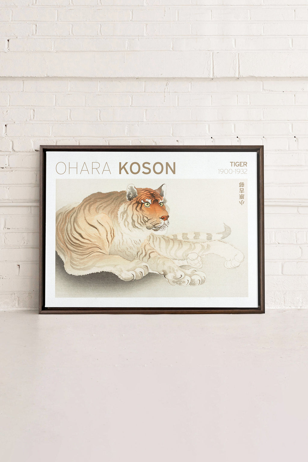 TIGER, Stretched Canvas Artwork