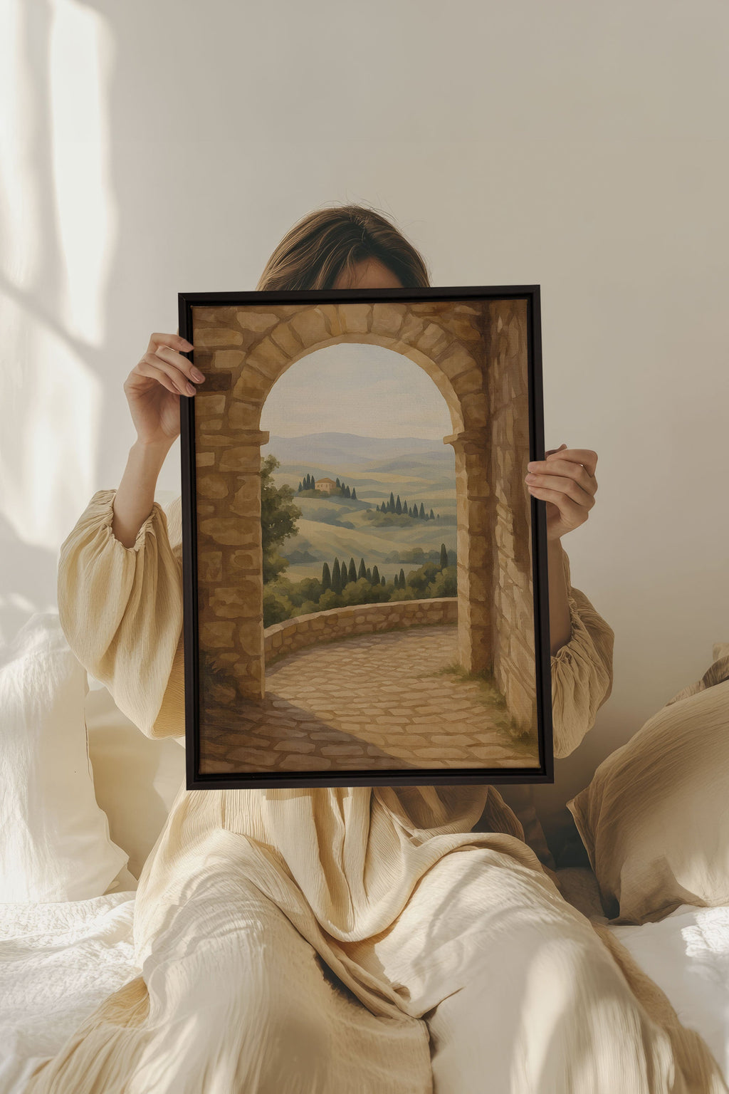 Golden Path, Stretched Canvas Artwork