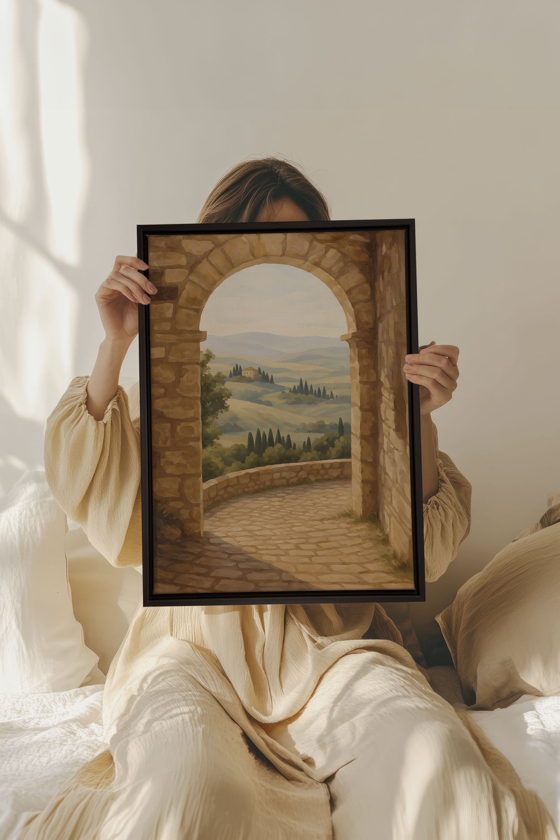 Golden Path, Stretched Canvas Artwork