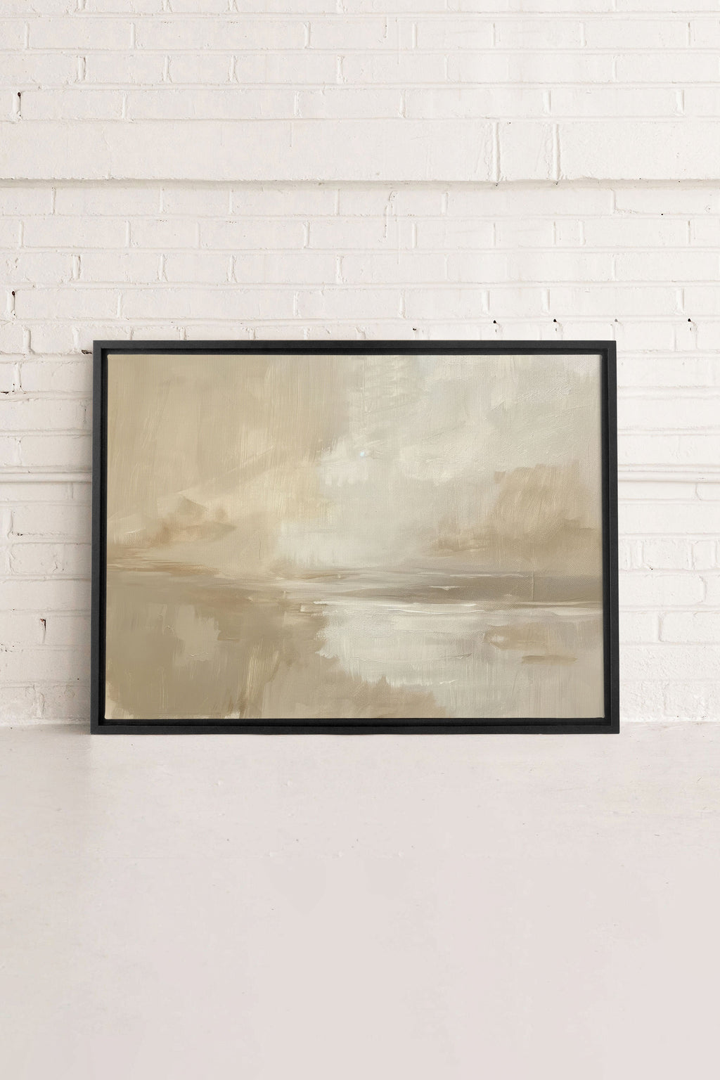 Peaceful Strokes, Stretched Canvas Artwork