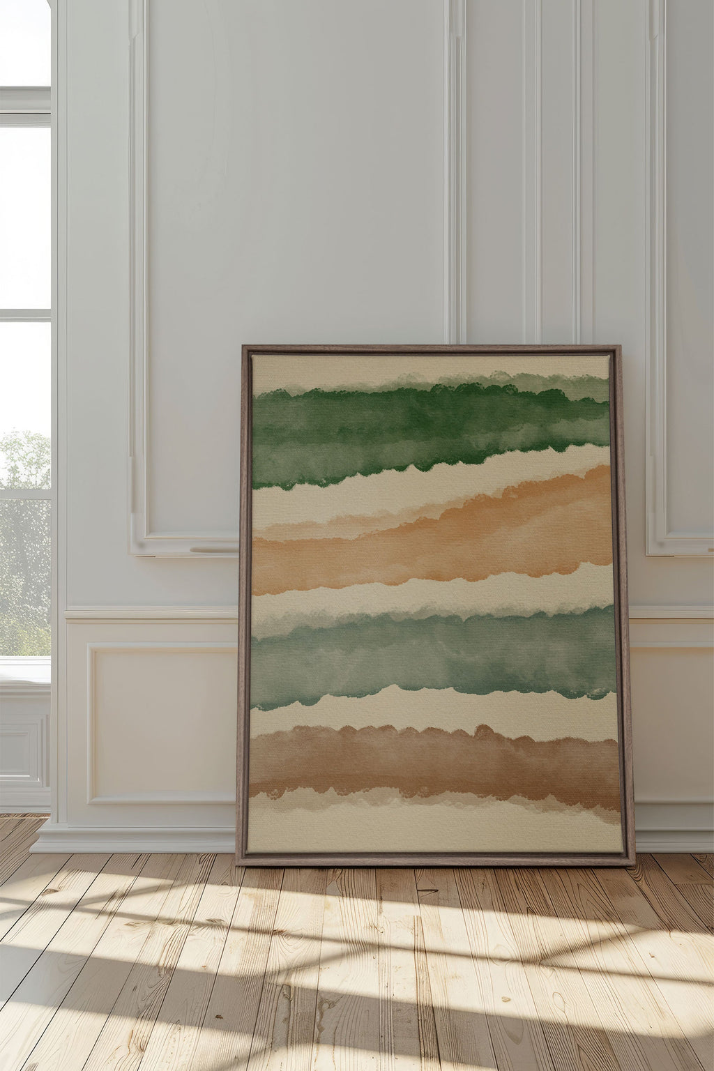 HORIZON VEGETAL, Stretched Canvas Artwork
