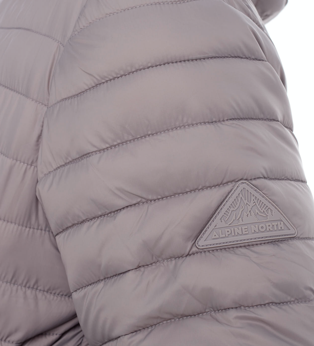 YOHO HOMMES | DOUDOUNE LÉGÈRE ET COMPACTE EN DUVET VÉGAN (RECYCLÉE) POUR HOMMES, TAUPE