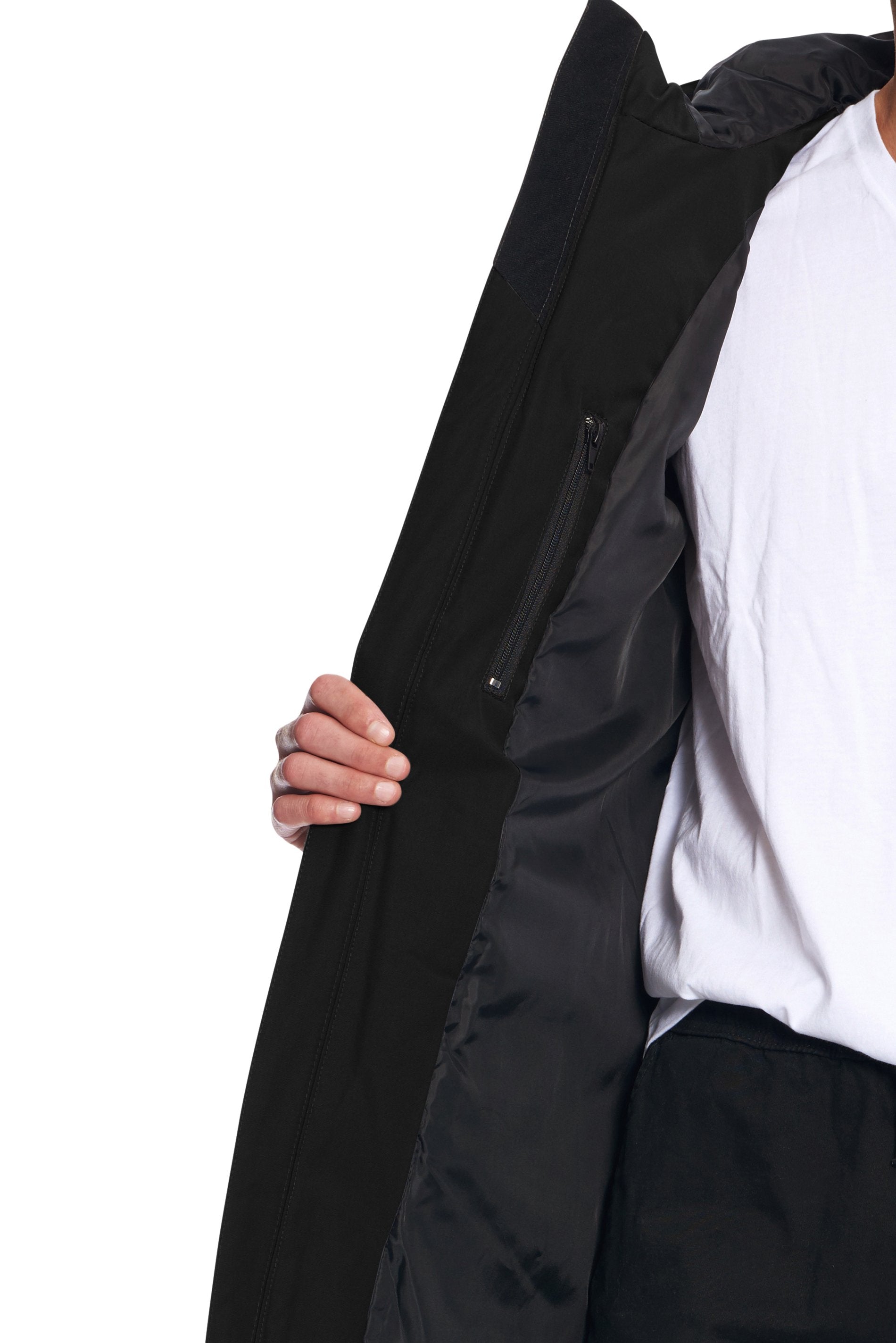 JASPER | DOUDOUNE EN DUVET VÉGAN (RECYCLÉE) POUR HOMME, NOIR