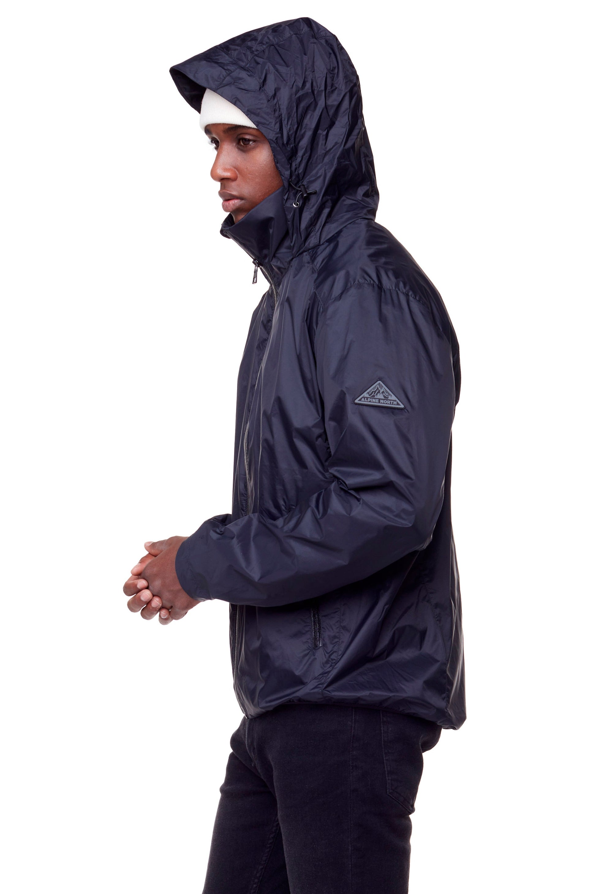 STEWART | MEN'S (RECYCLED) ULTRALIGHT WINDSHELL JACKET, BLACK