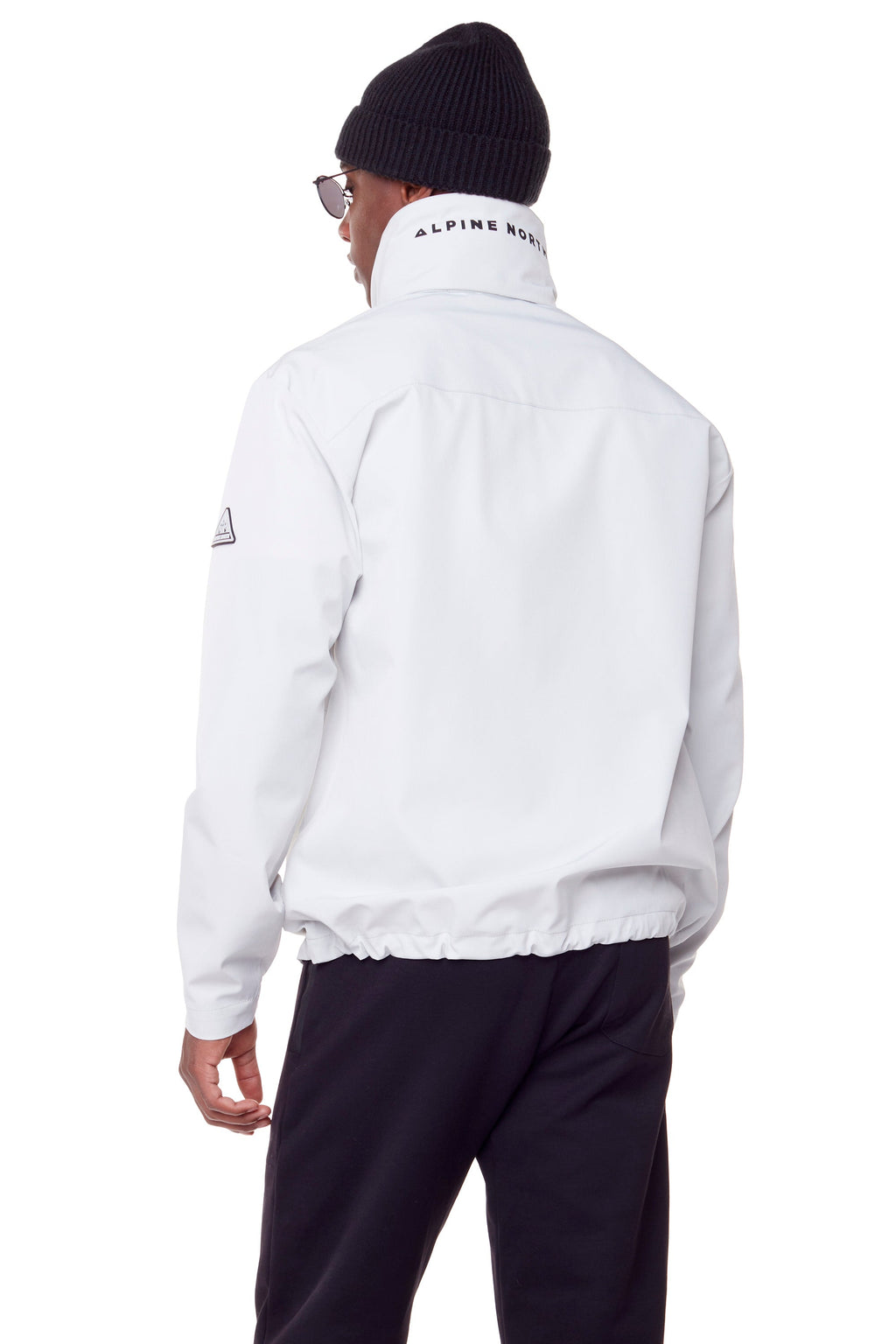 CARMACKS | VESTE DE PLUIE MOYENNE UNISEXE (RECYCLÉE), CIMENT