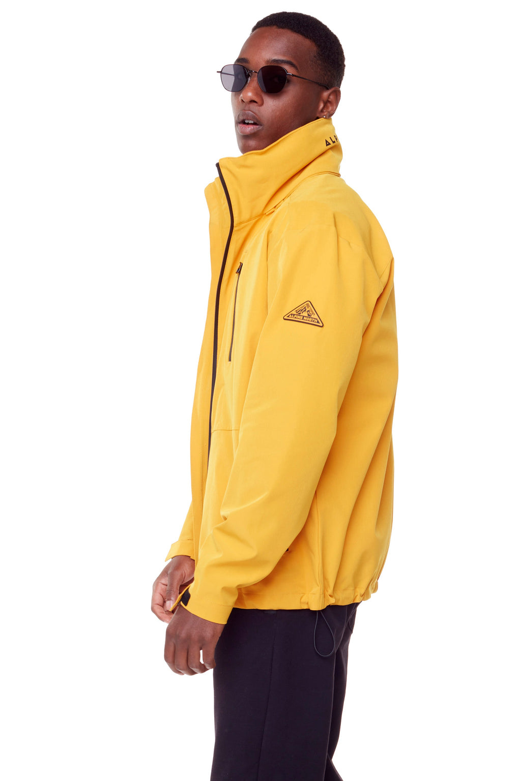 CARMACKS | VESTE DE PLUIE MOYENNE UNISEXE (RECYCLÉE), MOUTARDE