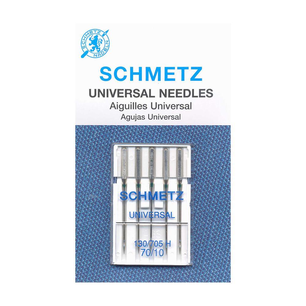 Aiguilles universelles SCHMETZ #1708 sur carte - 70/10 - 5 pièces