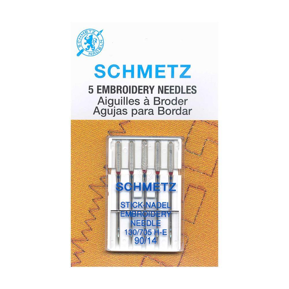 Aiguilles à broder SCHMETZ #1720 sur carte - 90/14 - 5 pièces
