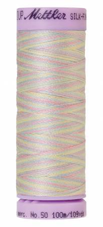 Fil de coton panaché Mettler Silk-Finish 50wt 109yd/100M pour couverture bébé