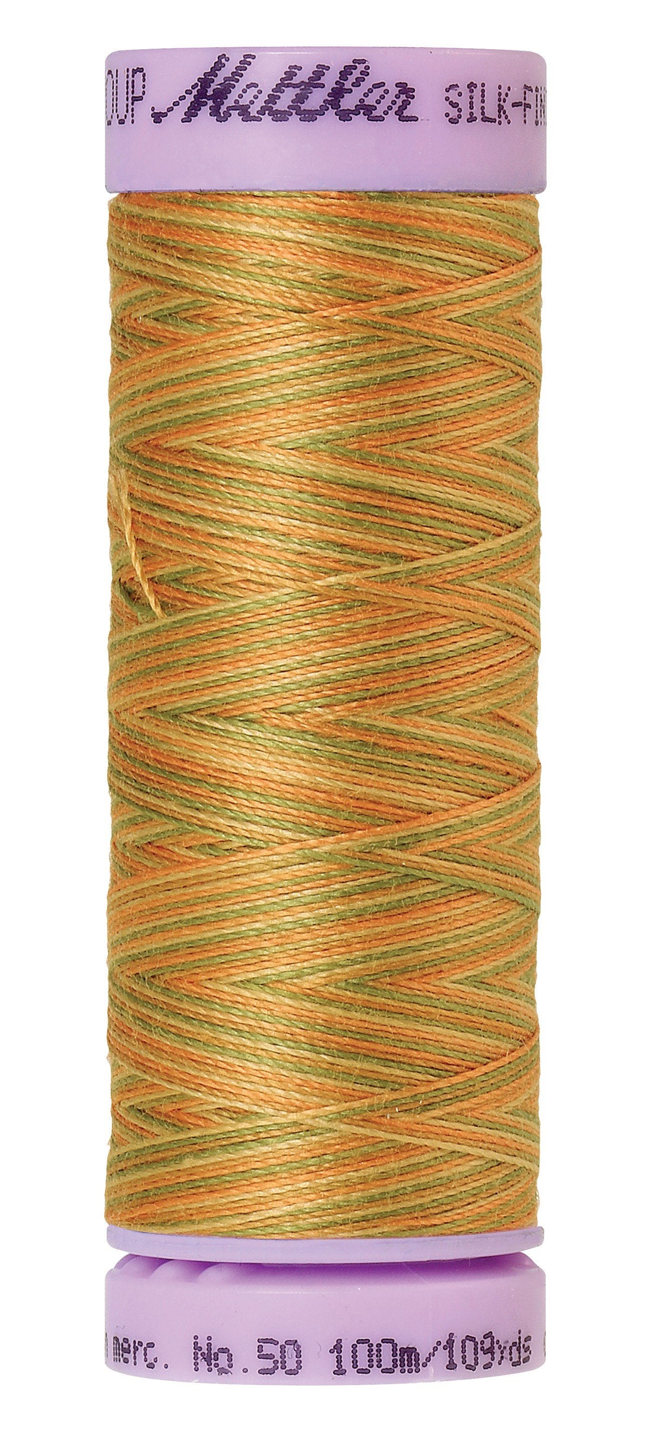 Fil de coton panaché Mettler Silk-Finish 50wt 109yd/100M New Fields