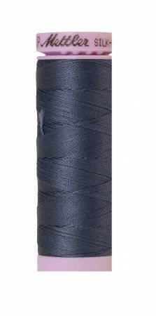 Fil de coton uni Mettler Silk-finition 50wt 164yd/150m Bleu Ombre