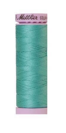 Fil de coton uni Mettler Silk-finition 50wt 164yd/150m Aqua profond