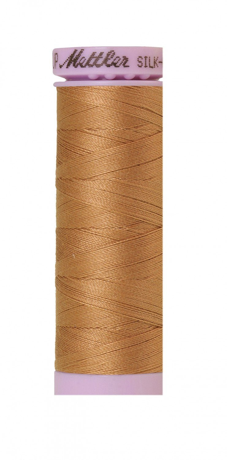 Fil de coton uni Mettler Silk-Finish 50wt 164yd/150M Pérou