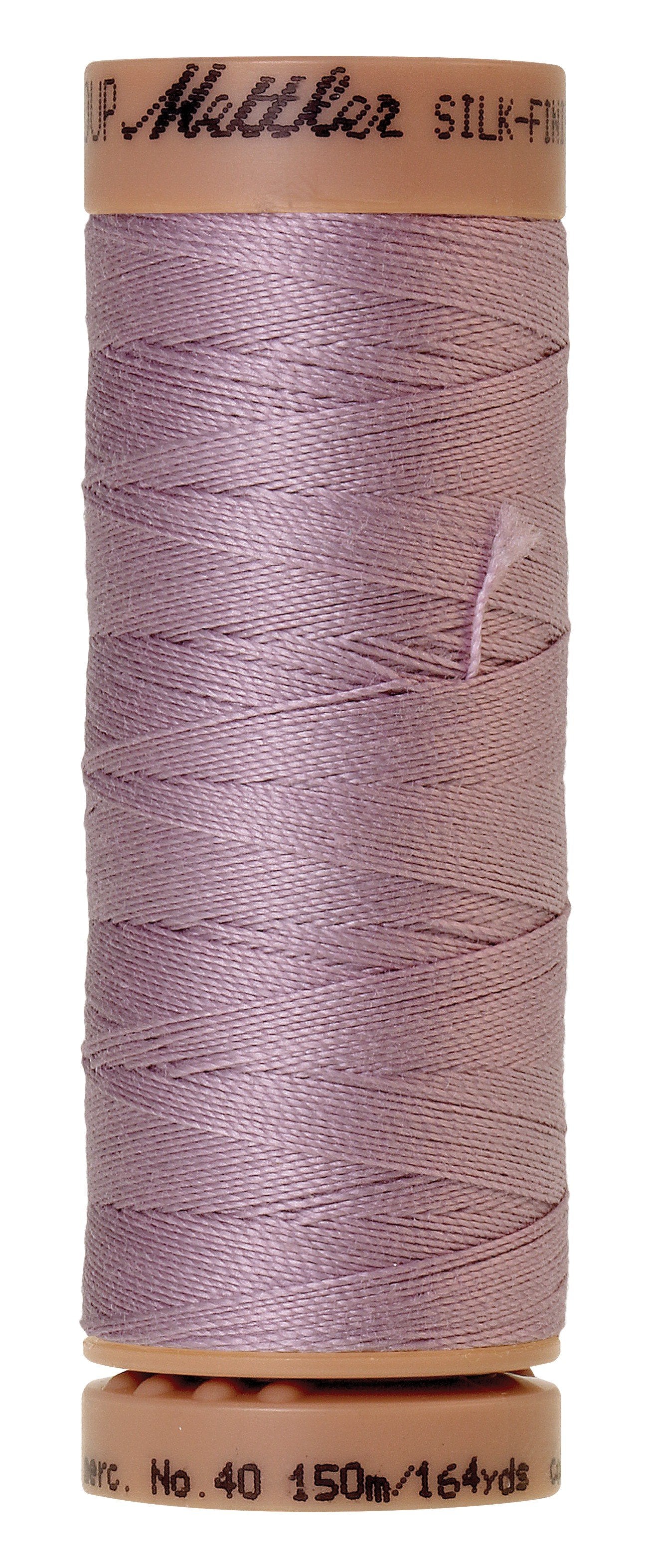 Fil de coton uni Mettler Silk-Finish 40wt 164yd/150M Désert