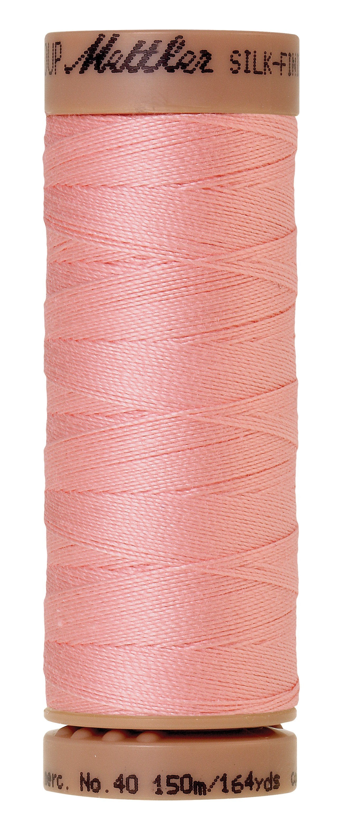 Fil de coton uni Mettler Silk-Finish 40wt 164yd/150M Shell