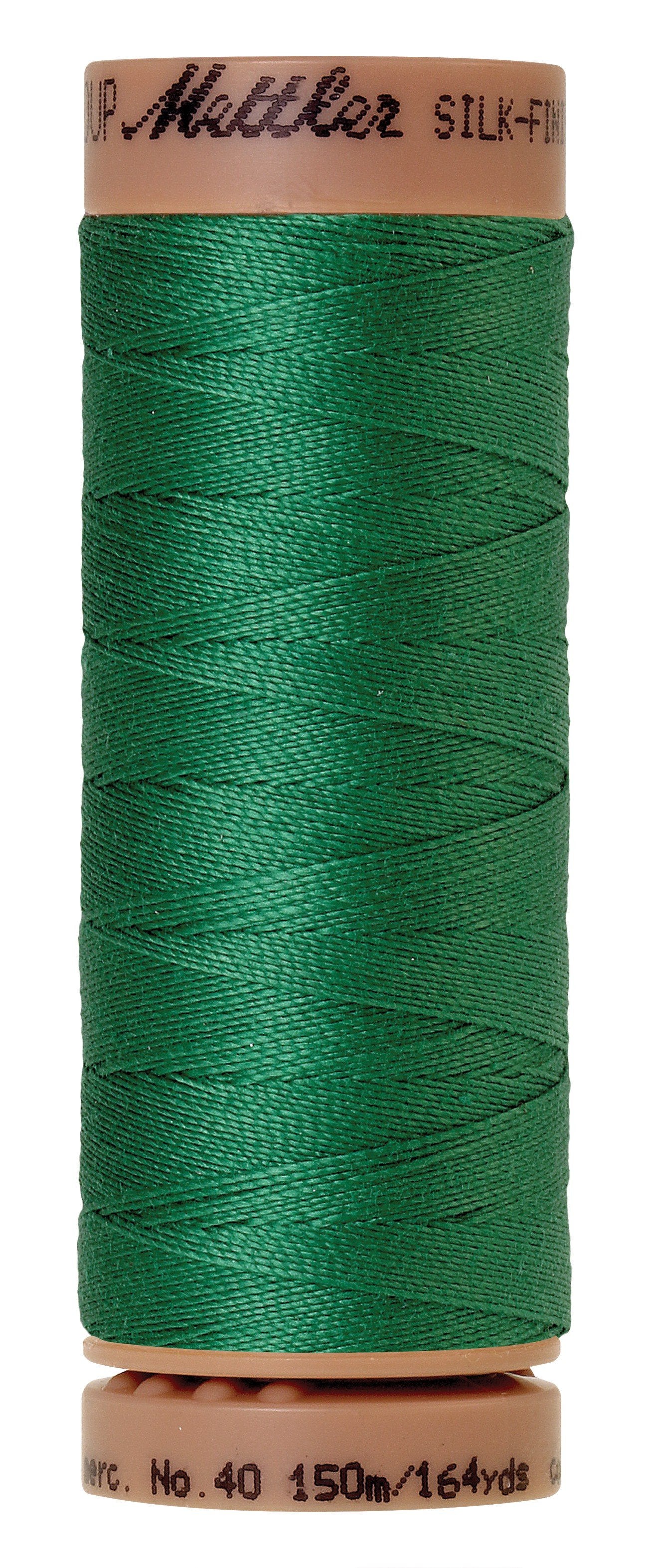 Fil de coton uni Mettler Silk-Finish 40wt 164yd/150M Kelley