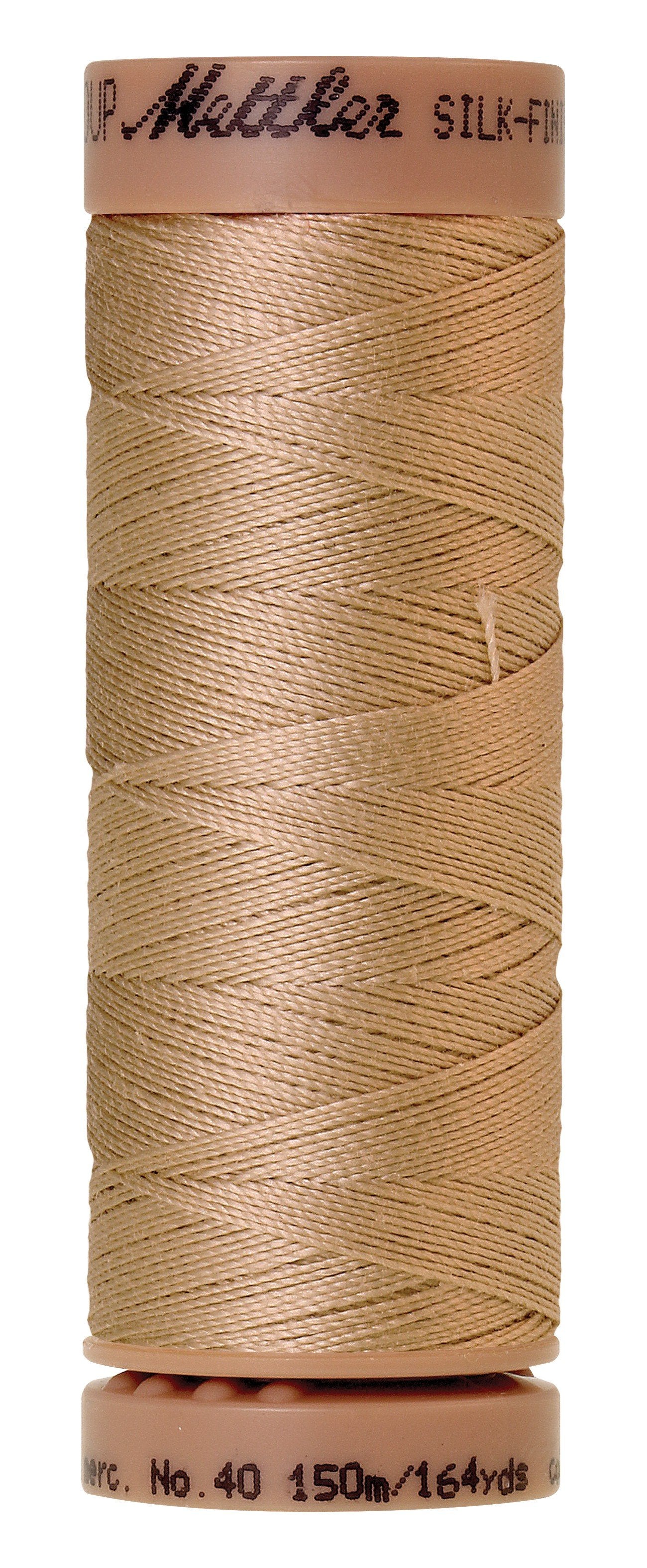 Fil de coton uni Mettler Silk-Finish 40wt 164yd/150M Flocons d'avoine