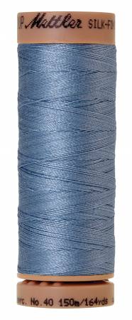Fil de coton uni Mettler Silk-Finish 40wt 164yd/150M Sweet Boy