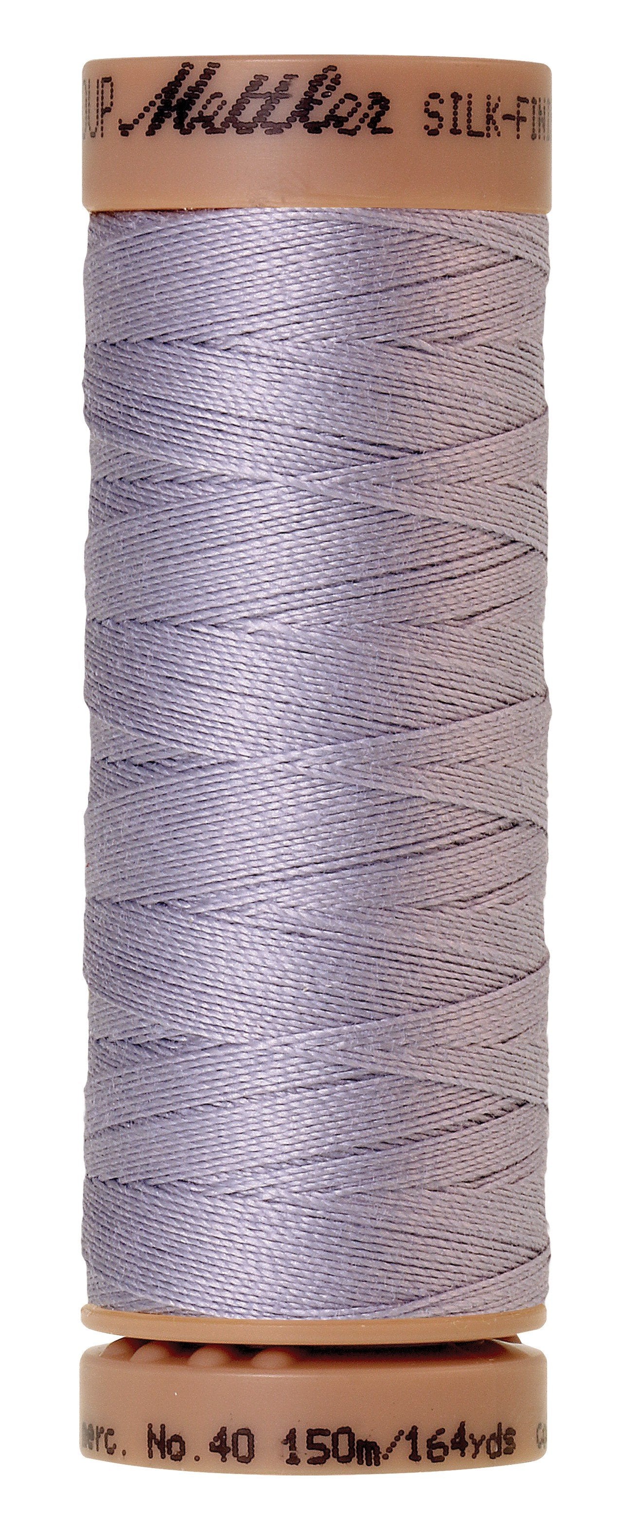 Fil de coton uni Mettler Silk-Finish 40wt 164yd/150M Cosmic Sky