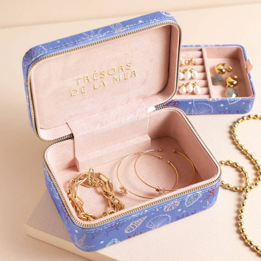 Summer Travel Jewellery Case