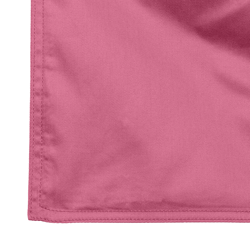 Taie d'oreiller à motif de rose trémière