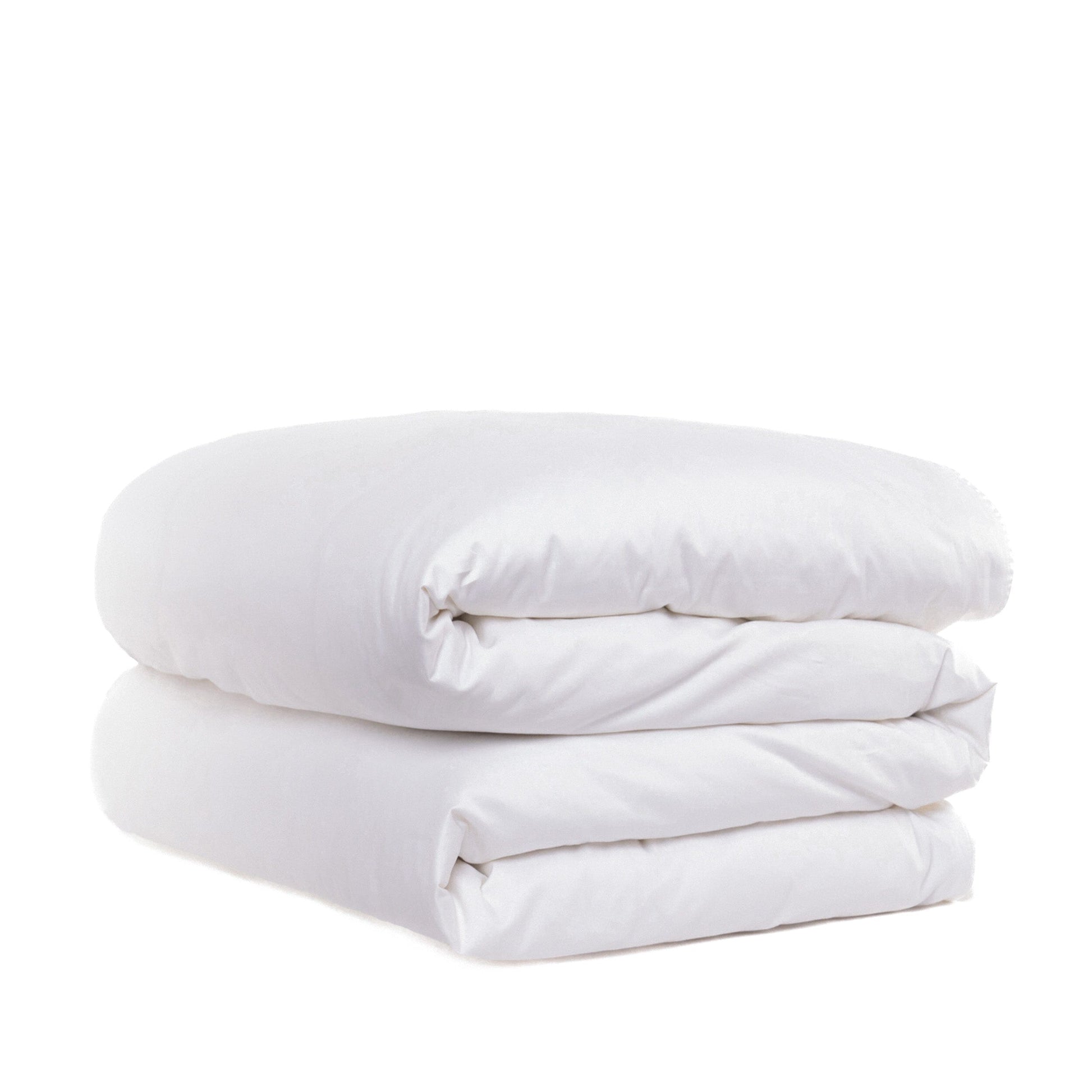 Housse de couette blanche classique