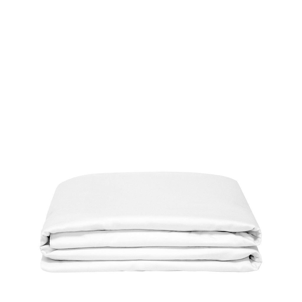 Housse de couette blanche classique