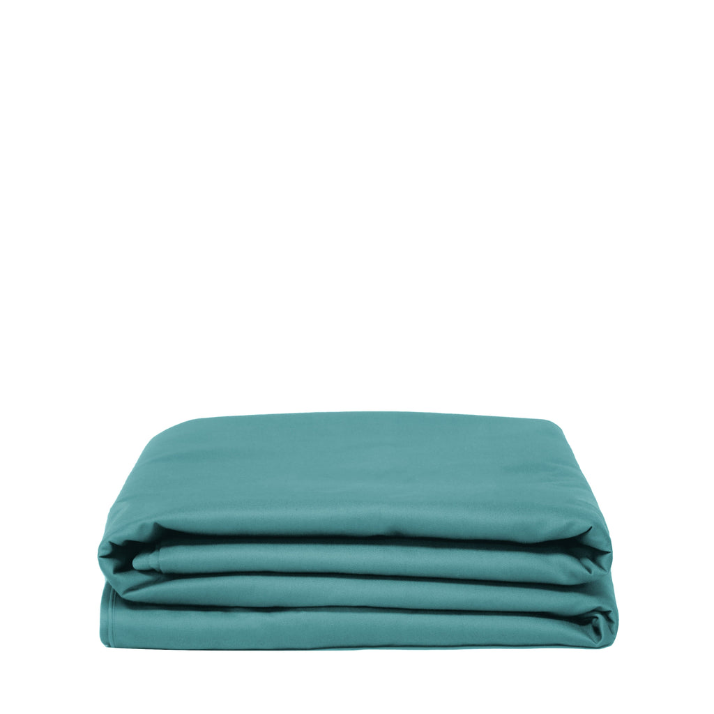 Housse de couette turquoise