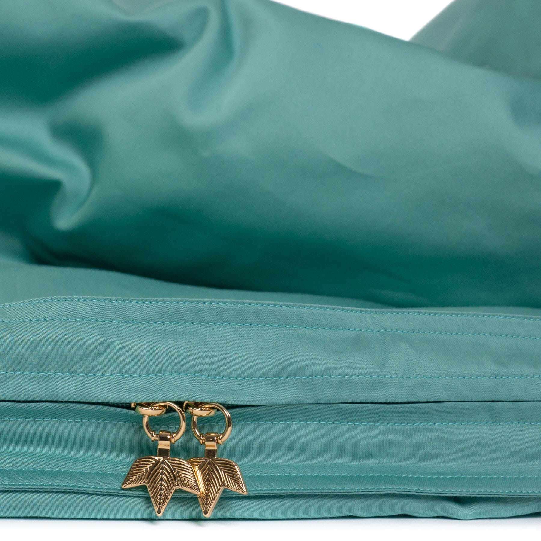 Housse de couette turquoise