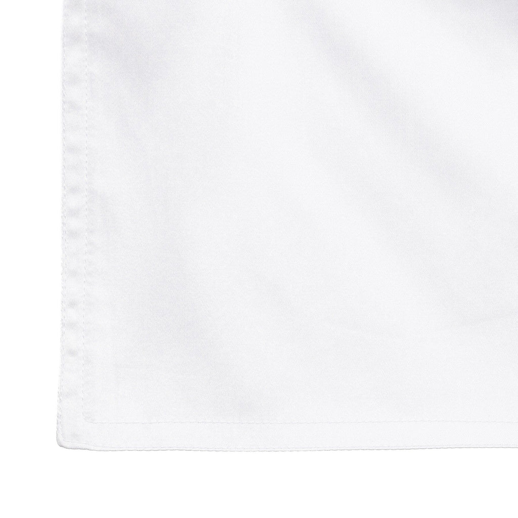 Taie d'oreiller blanche classique