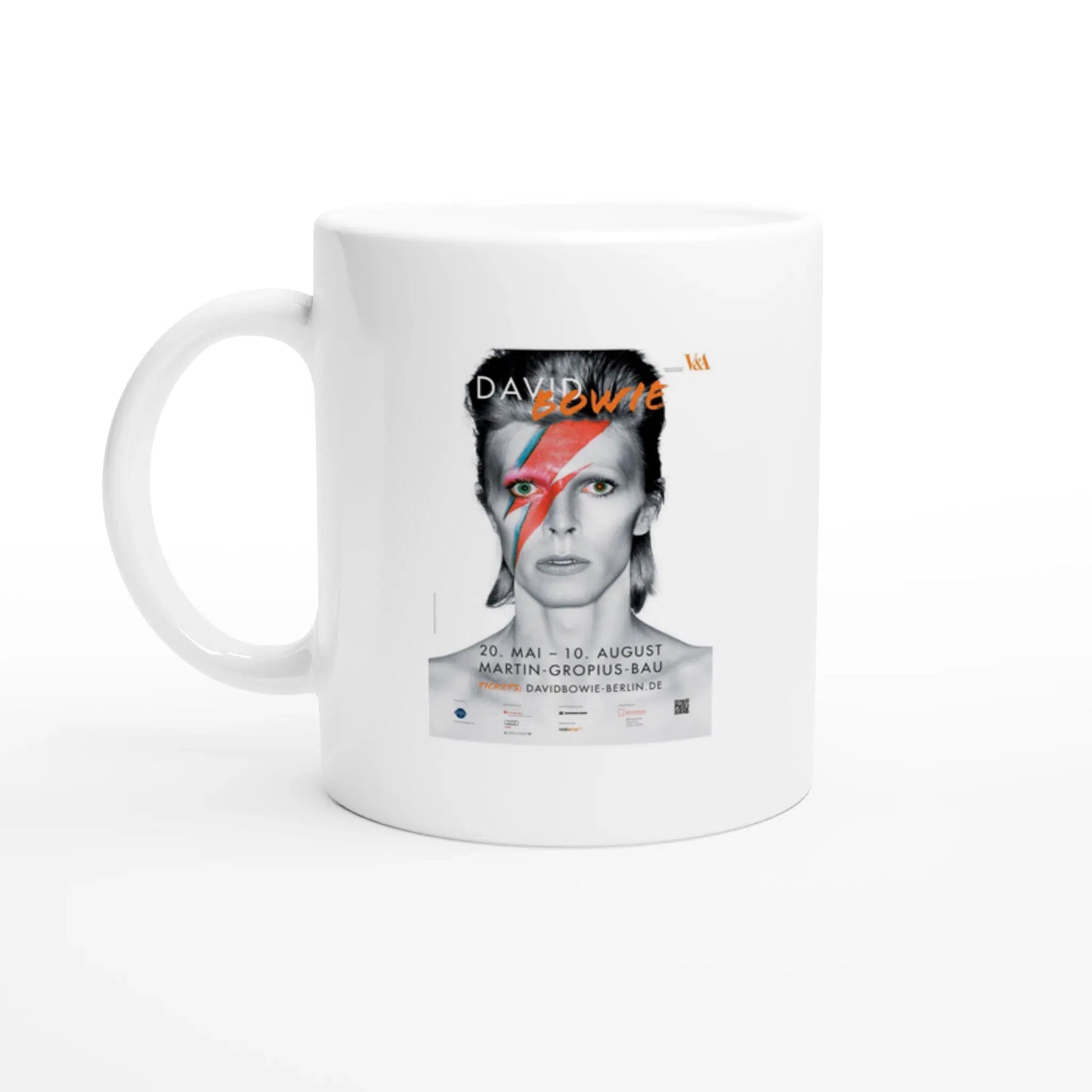 Tasse avec affiche de Bowie