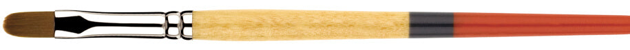 Princeton - Snap! Gold Taklon - Short Handle - Filbert