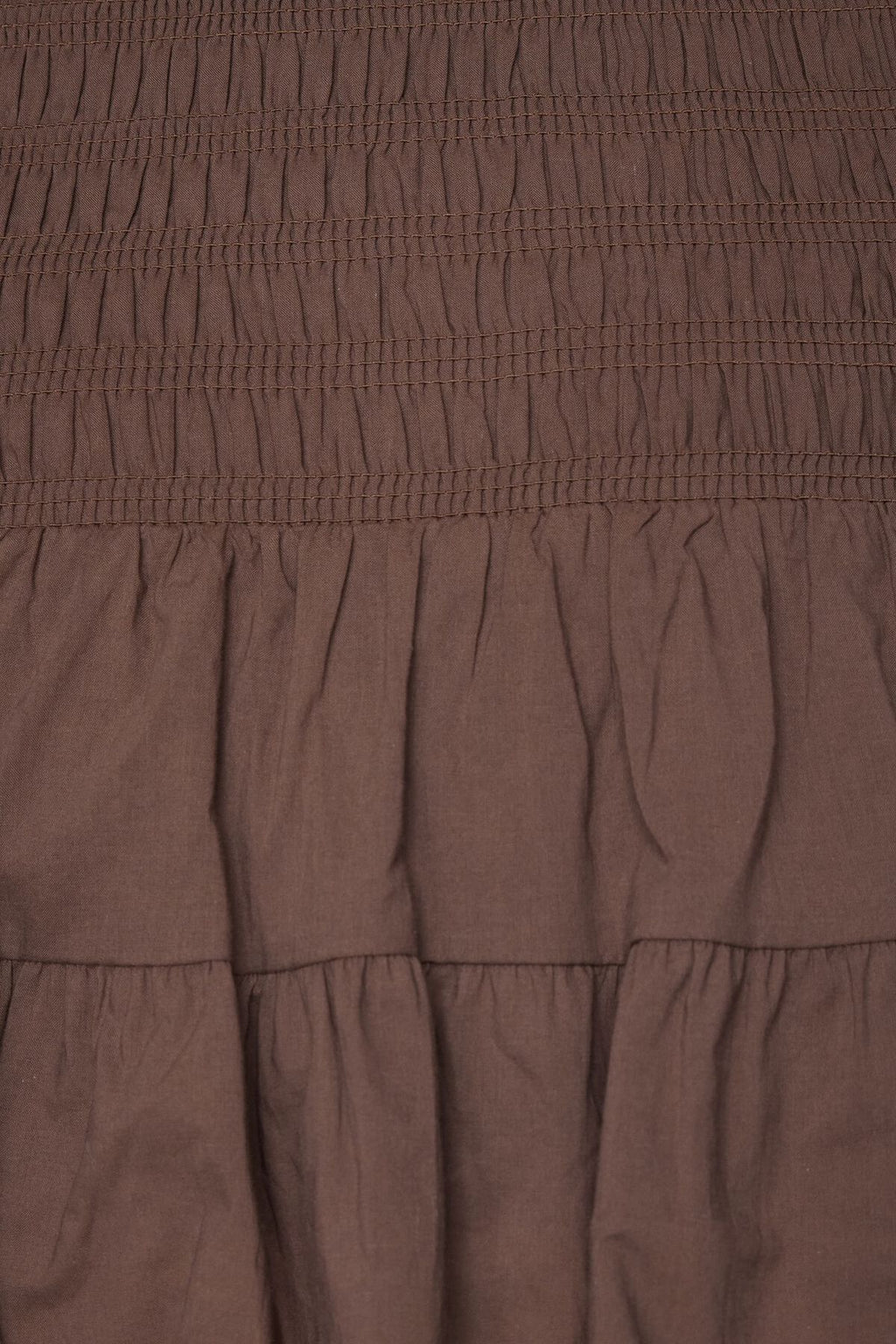 Mini-jupe à smocks Inaya