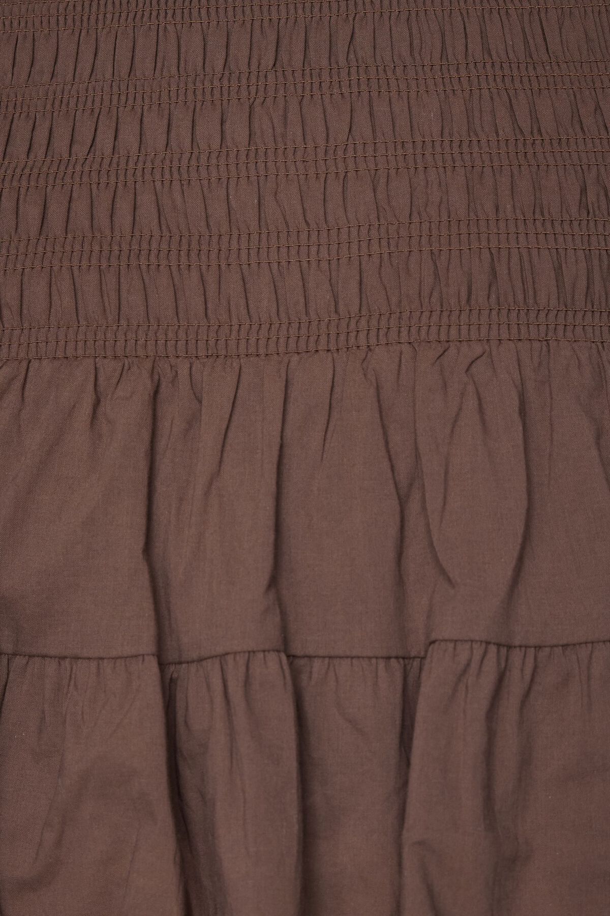 Mini-jupe à smocks Inaya